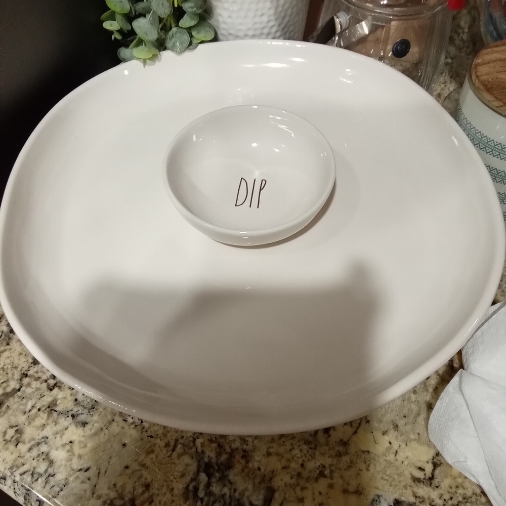 RAE DUNN dip platter